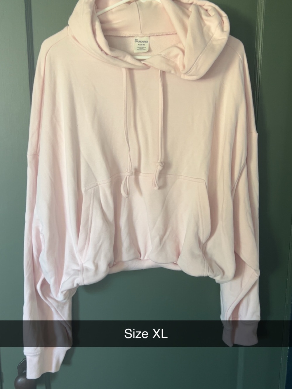 Soft Pink Women's Hoodie Sweatshirt